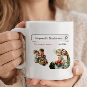 En Güzel Arama Sonucu Şimdi Kupa Bardağınızda! - Arama Motorlu Anneye Özel Kupa Bardak