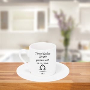 Kahve Fincanı - Terazi Kadını  Terazi Burcu