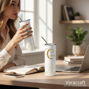 Masalsı Pipetli Çelik Termos 600ml Premium Tasarım