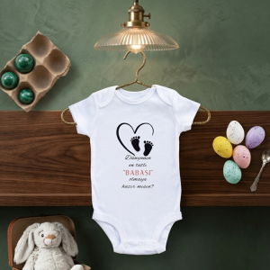 Dünyanın En Tatlı Babası Müjdeli Bebek Zıbını